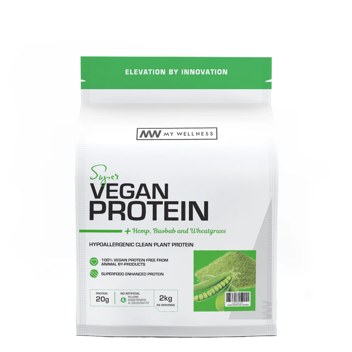 My Wellness - Vegan Protein Unflavoured 450g - Image 5