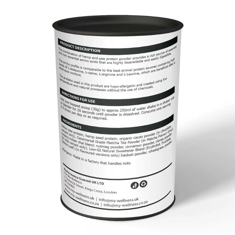 My Wellness - Vegan Protein Vanilla 450g - Image 3