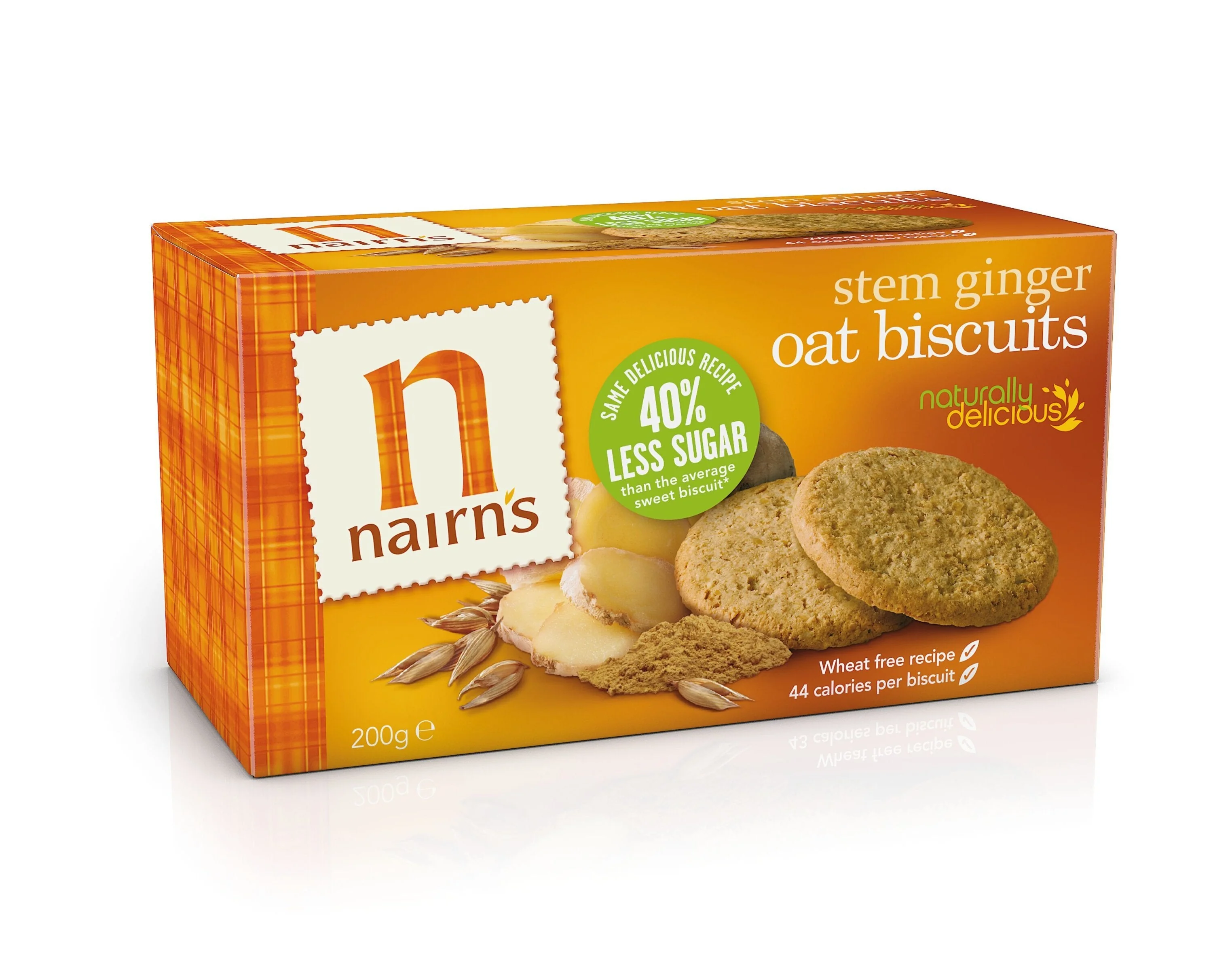 Nairns - Biscuits Oats Stem Ginger 200g