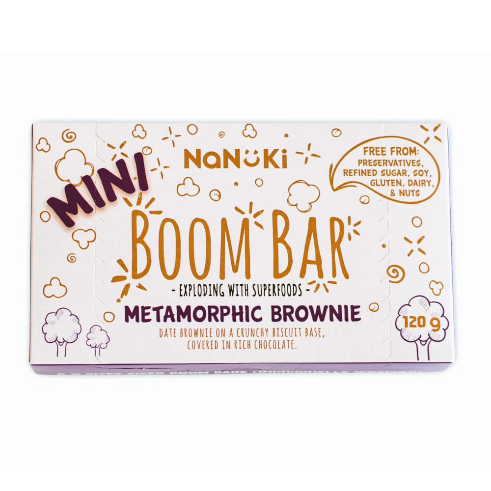 Nanuki - Boom Bar Metamorphic Brownie Mini (6 x 20g) 120g
