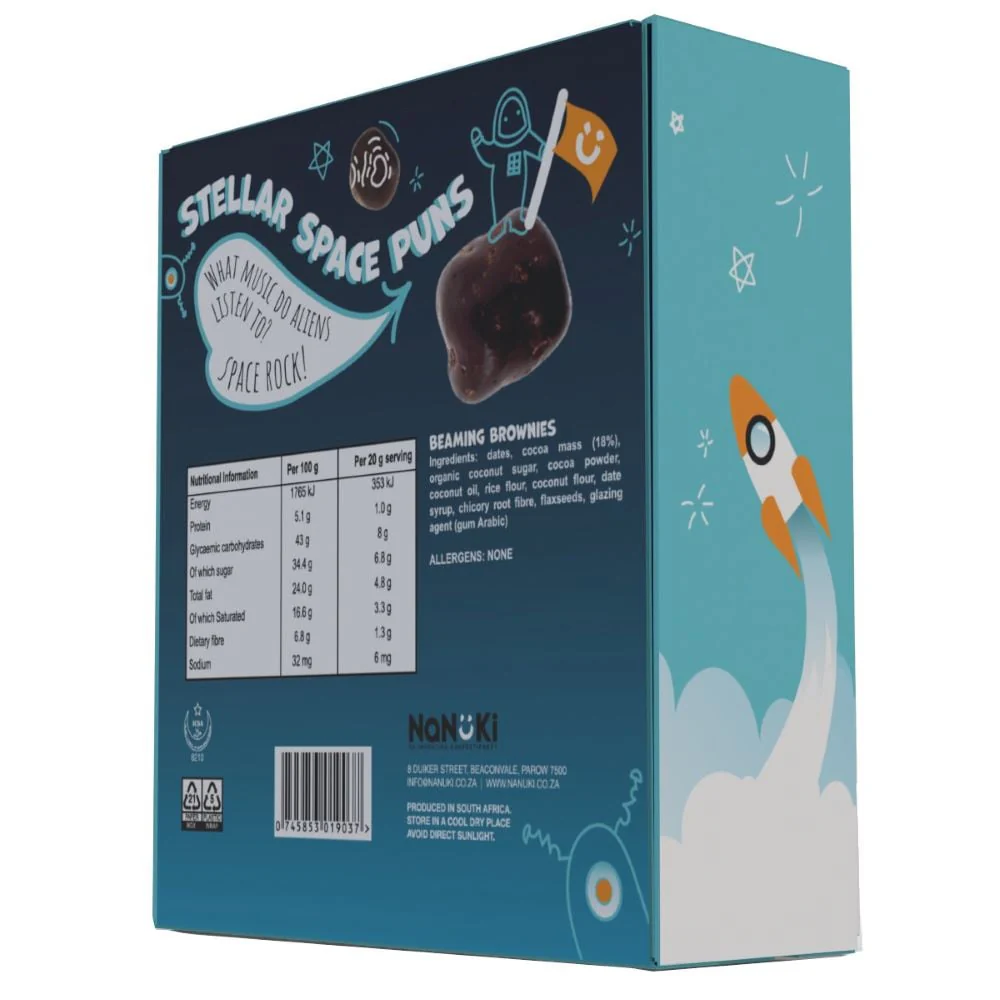 Nanuki - Space Rocks Beaming Brownies 60g - Image 2