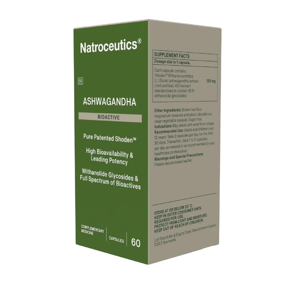Natroceutics - Ashwagandha Bioactive 120mg 60s - Image 2