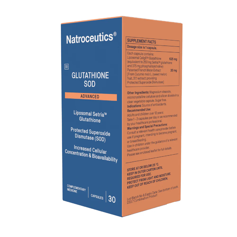 Natroceutics - Glutathione SOD Advanced 30s - Image 2