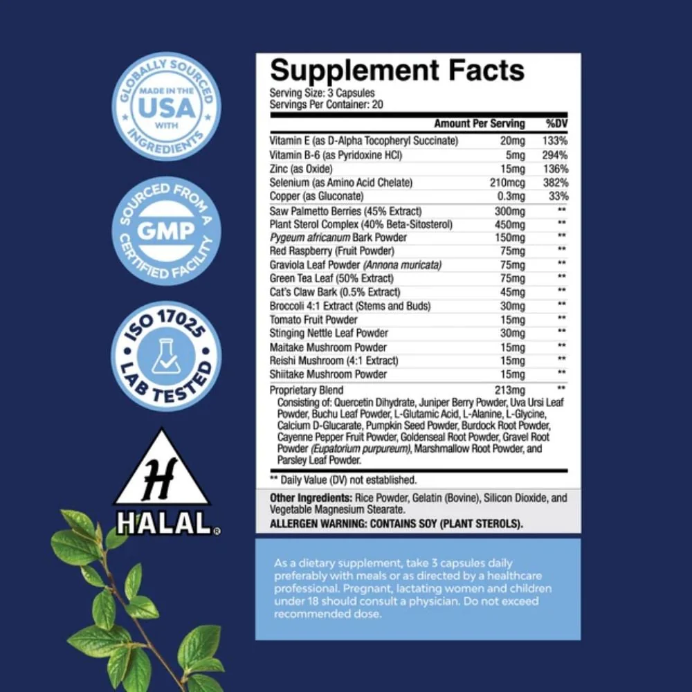 Nature's Craft - Prostate Support 60s - Image 2