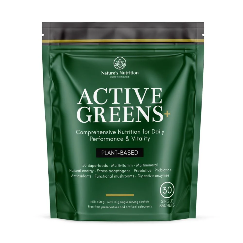 Nature's Nutrition - Active Greens Sachets 30 x 14g