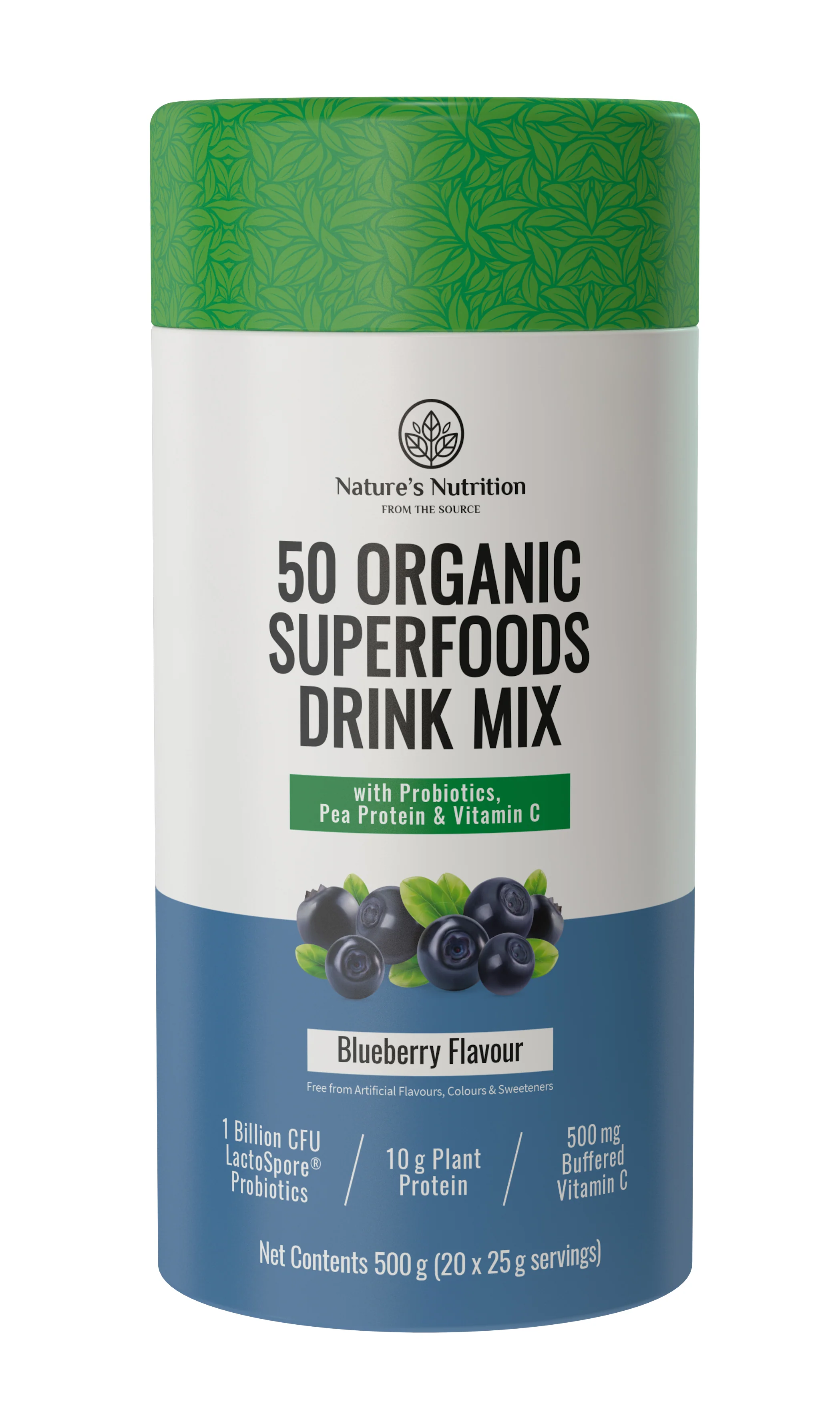 Nature's Nutrition - Superfoods Blueberry Sachet 25g