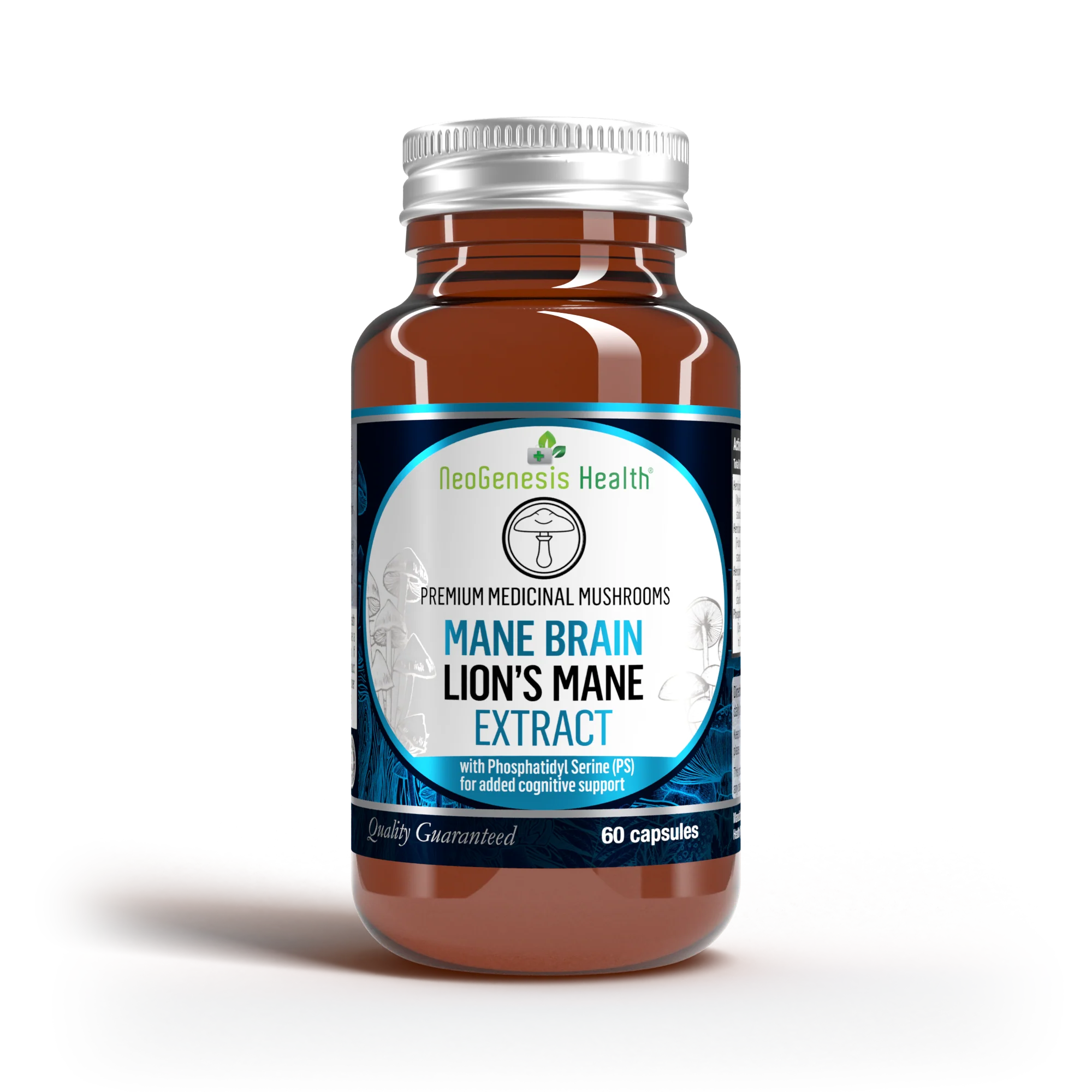 NeoGenesis - Mane Brain Lion's Mane With Phosphatidyl Serine 60s