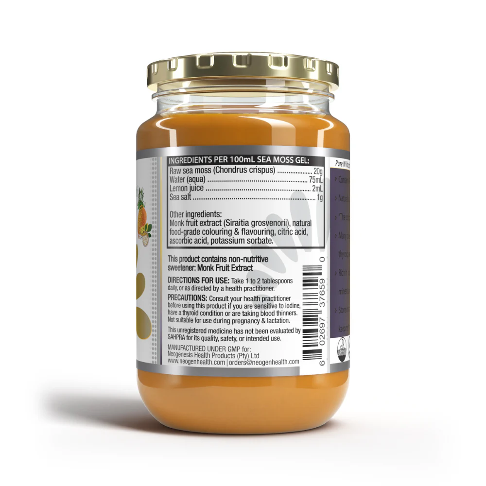 Neogenesis - Sea Moss Gel Mango 375ml - Image 2