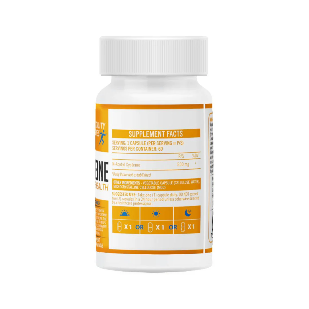 NeuroActive - N - Acetyl Cysteine Capsules 60s - Image 2