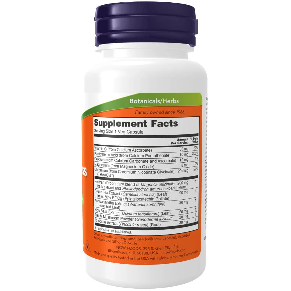 NOW - Adrenal Stress Support 90s - Image 2