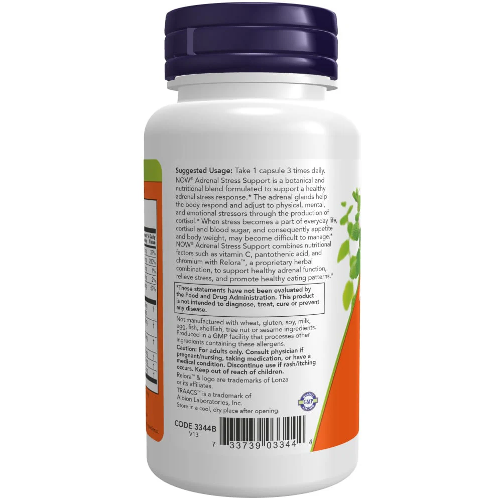 NOW - Adrenal Stress Support 90s - Image 3