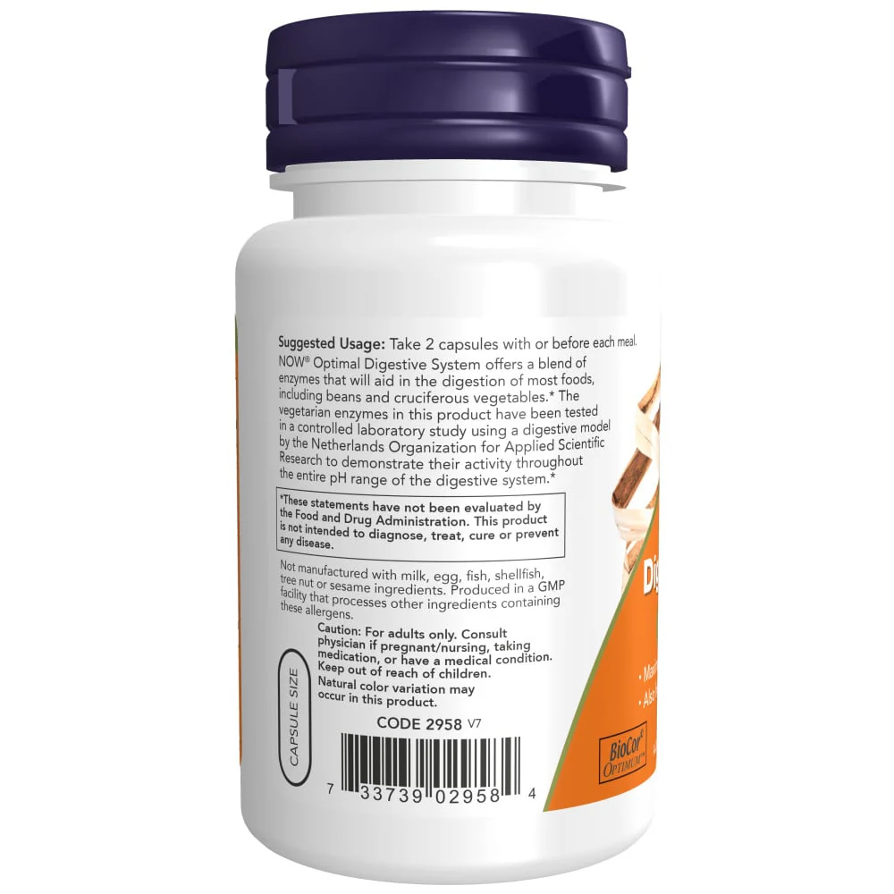 NOW - Optimal Digestive System 90s - Image 3