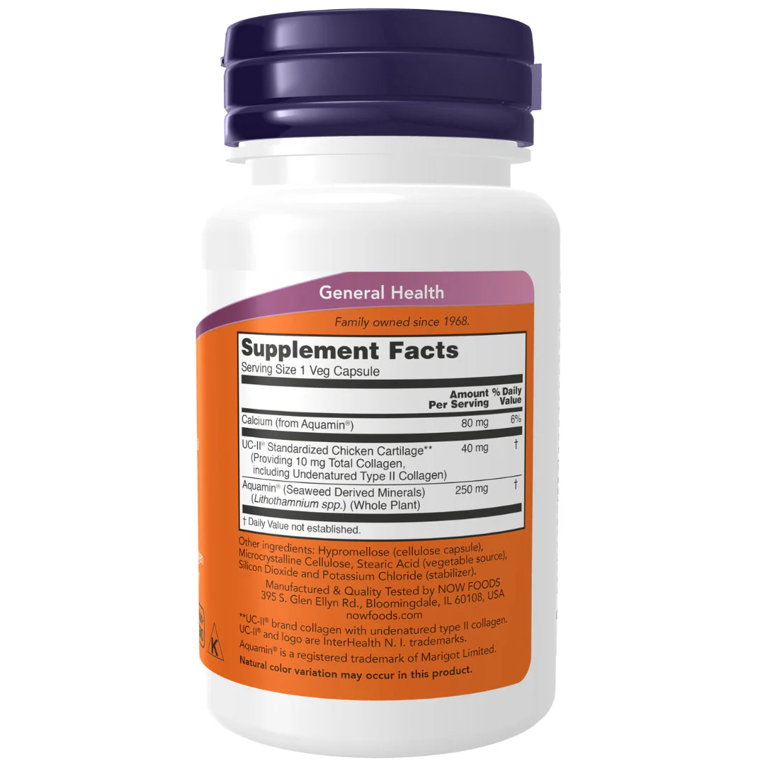 NOW - UC-II Type II Collagen 40mg 60s - Image 3