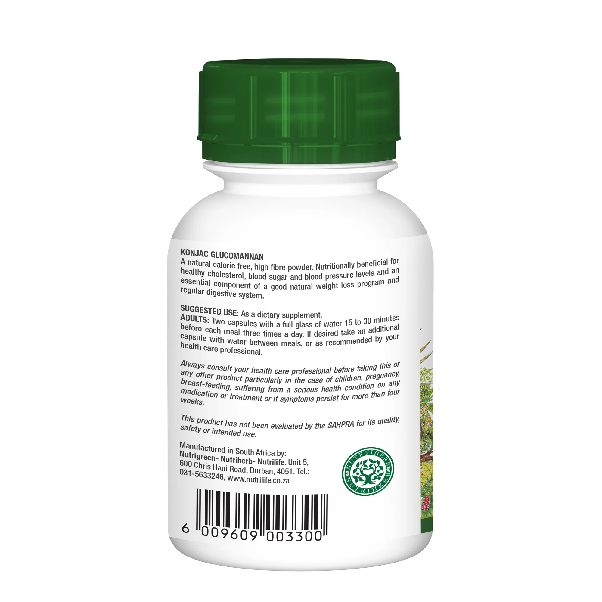 Nutri Herb - Konjac Glucomannan 90s - Image 3