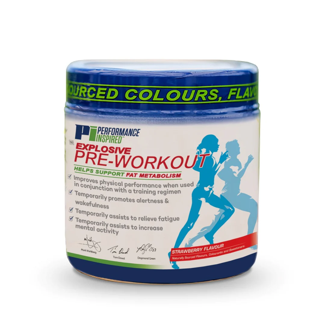 Performance Inspired Nutrition - Pre Workout Strawberry 342g - Image 2