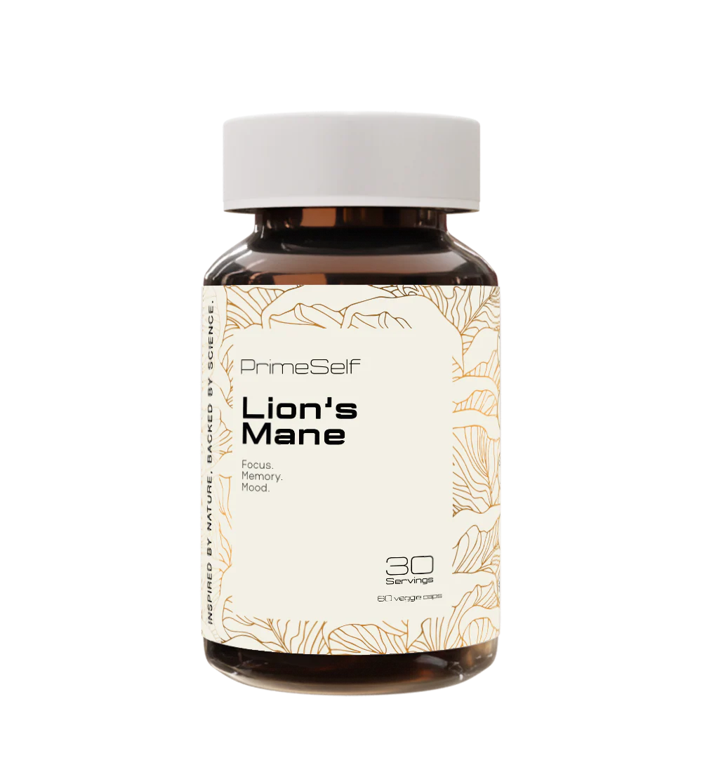 PrimeSelf - Organic Lions Mane Mushroom 60s