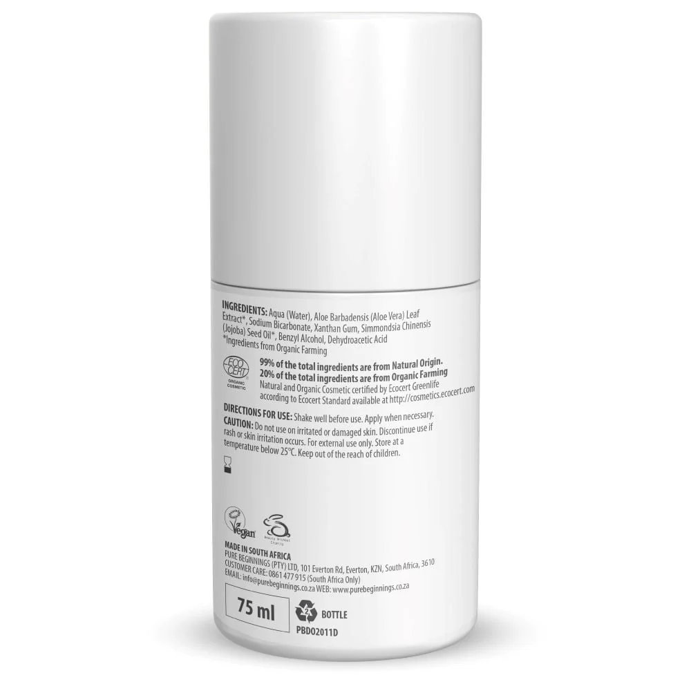 Pure Beginnings - Deodorant Scent Free 75ml - Image 2