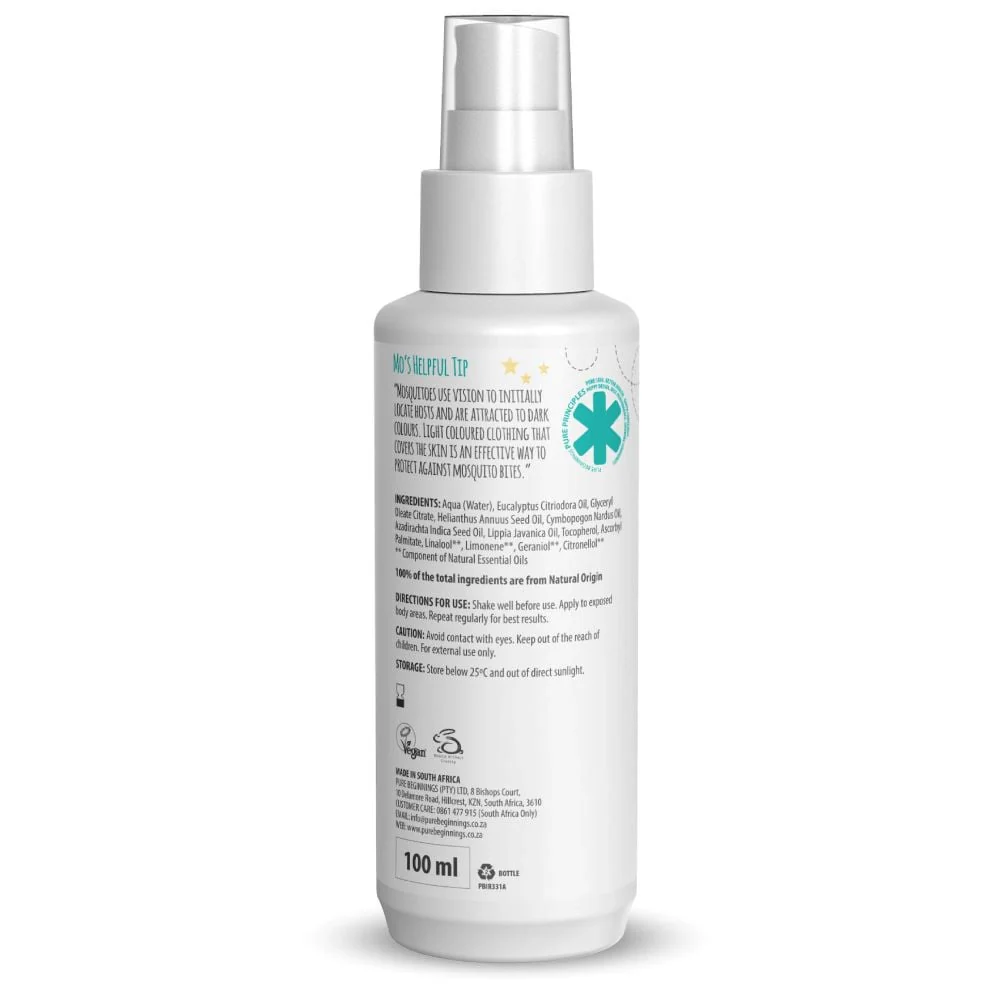 Pure Beginnings - Natural Insect Repellent Spray 100ml - Image 2