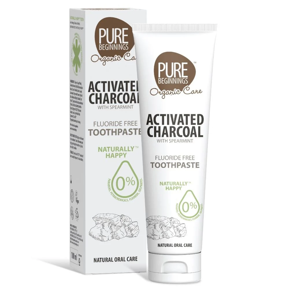 Pure Beginnings - Toothpaste Activated Charcoal 100ml