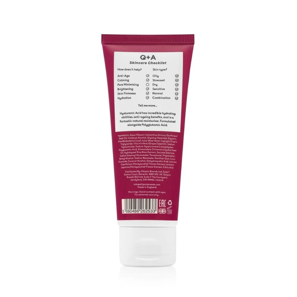 Q & A - Hyaluronic Acid Daily Moisturiser 75ml - Image 2