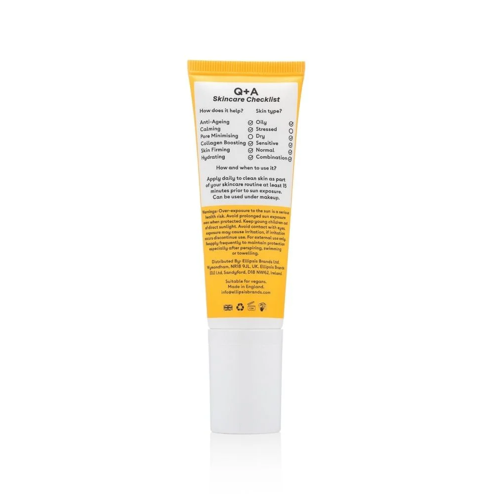 Q & A - Peptide SPF50 Anti-Ageing Facial Sunscreen 50ml - Image 3