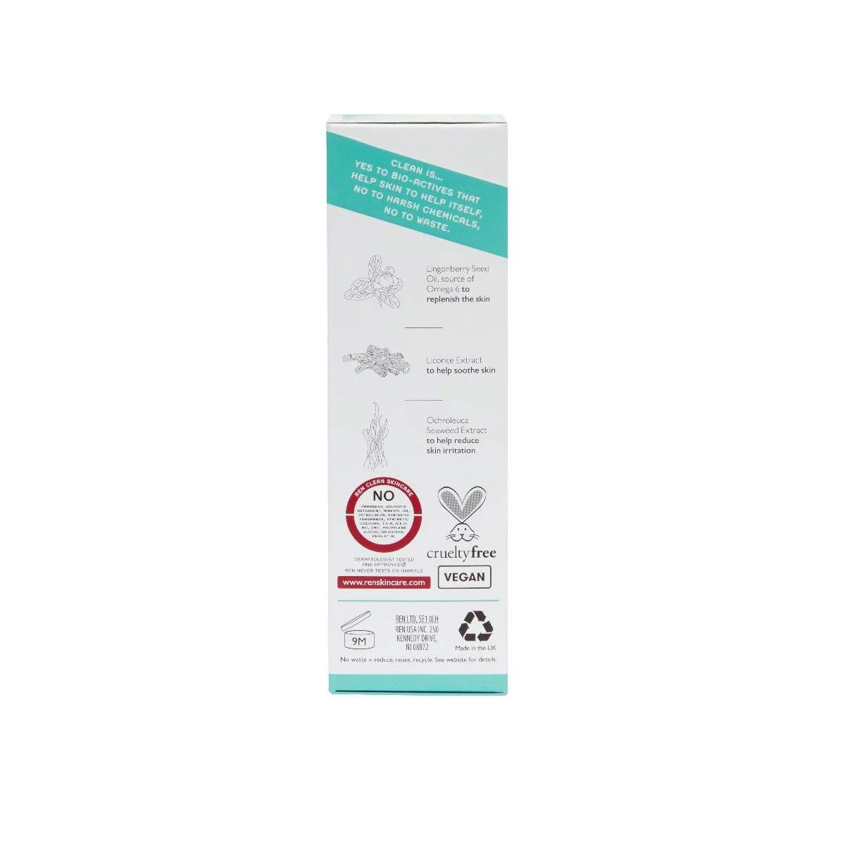 Ren - Replenishing Gel Cream Vegan 50ml - Image 4