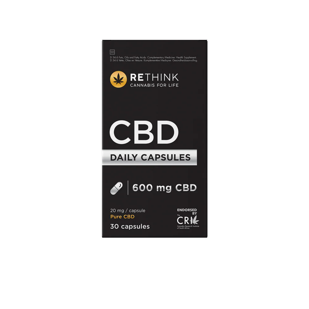 Rethink - CBD Capsules 600mg 30s