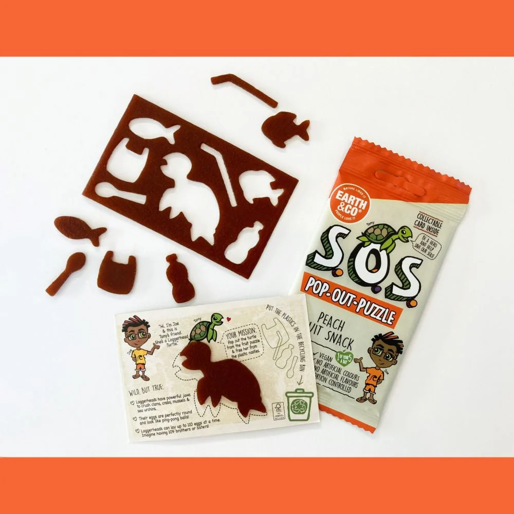 S.O.S - Fruit Snack Peach 20g - Image 2