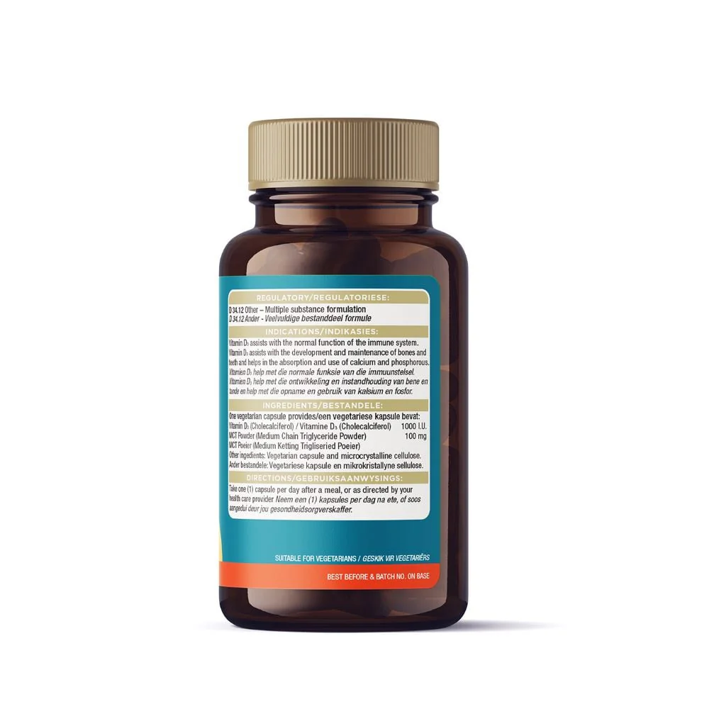 Sfera - Vitamin D3 1000iu with MCT 60s - Image 2