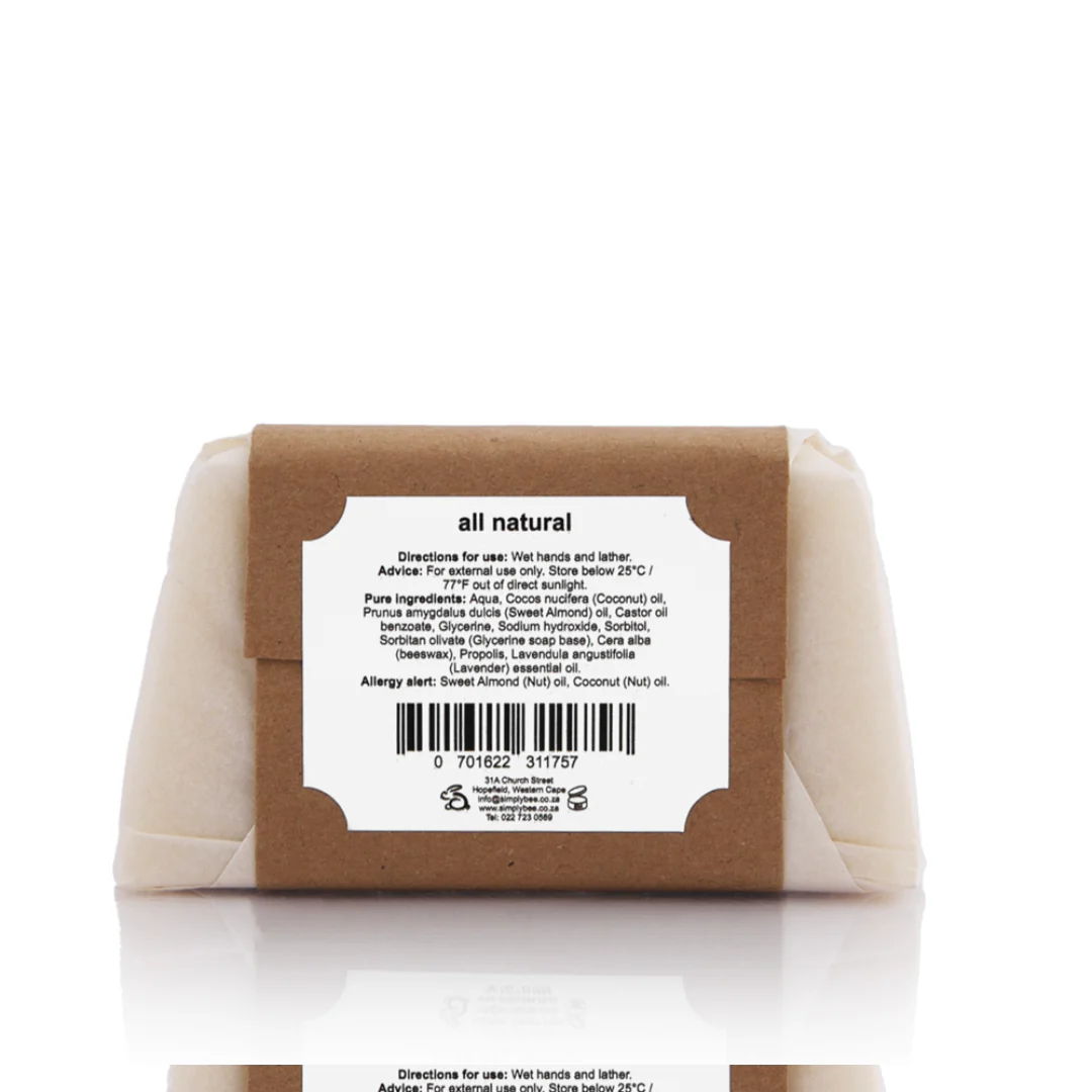 Simply Bee - Beeswax Soap Lavender 90g - Image 3