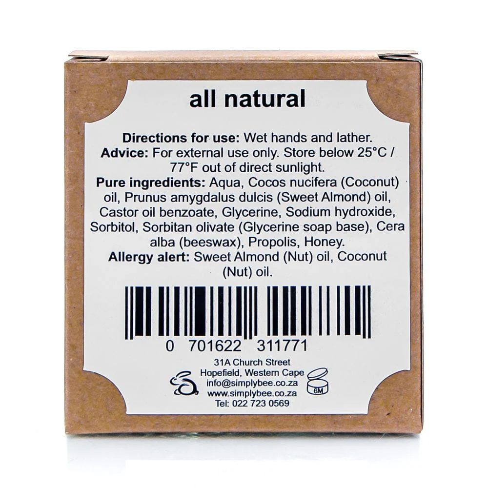 Simply Bee - Fynbos Honey Beeswax Soap 90g - Image 4