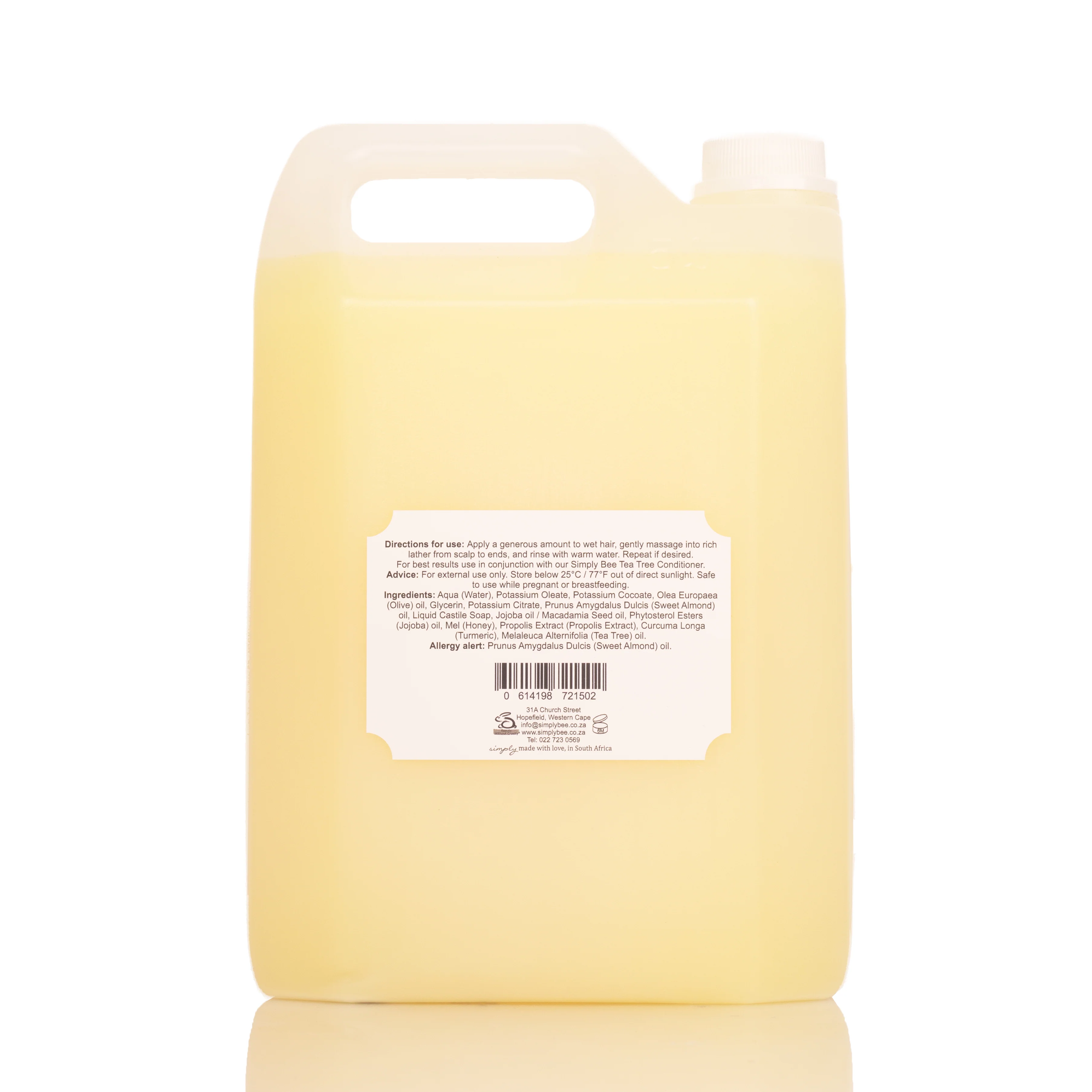 Simply Bee - Shampoo Tea Tree 5lt - Image 2