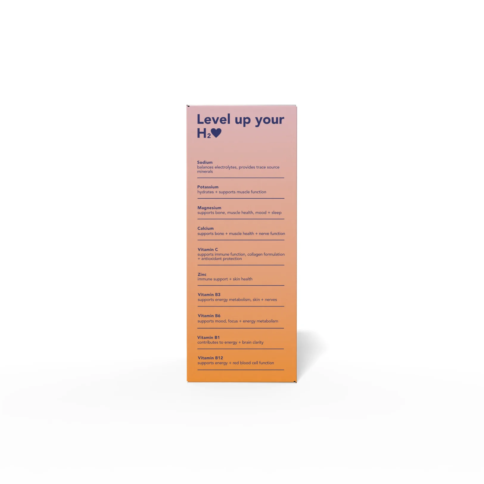 SIP - Daily Electrolyte & Vitamin Sachets Orange Bomb 20s - Image 3