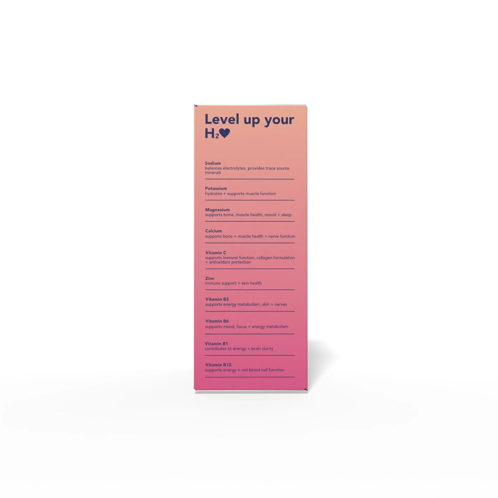 SIP - Daily Electrolyte & Vitamin Sachets Peachy Keen 20s - Image 3
