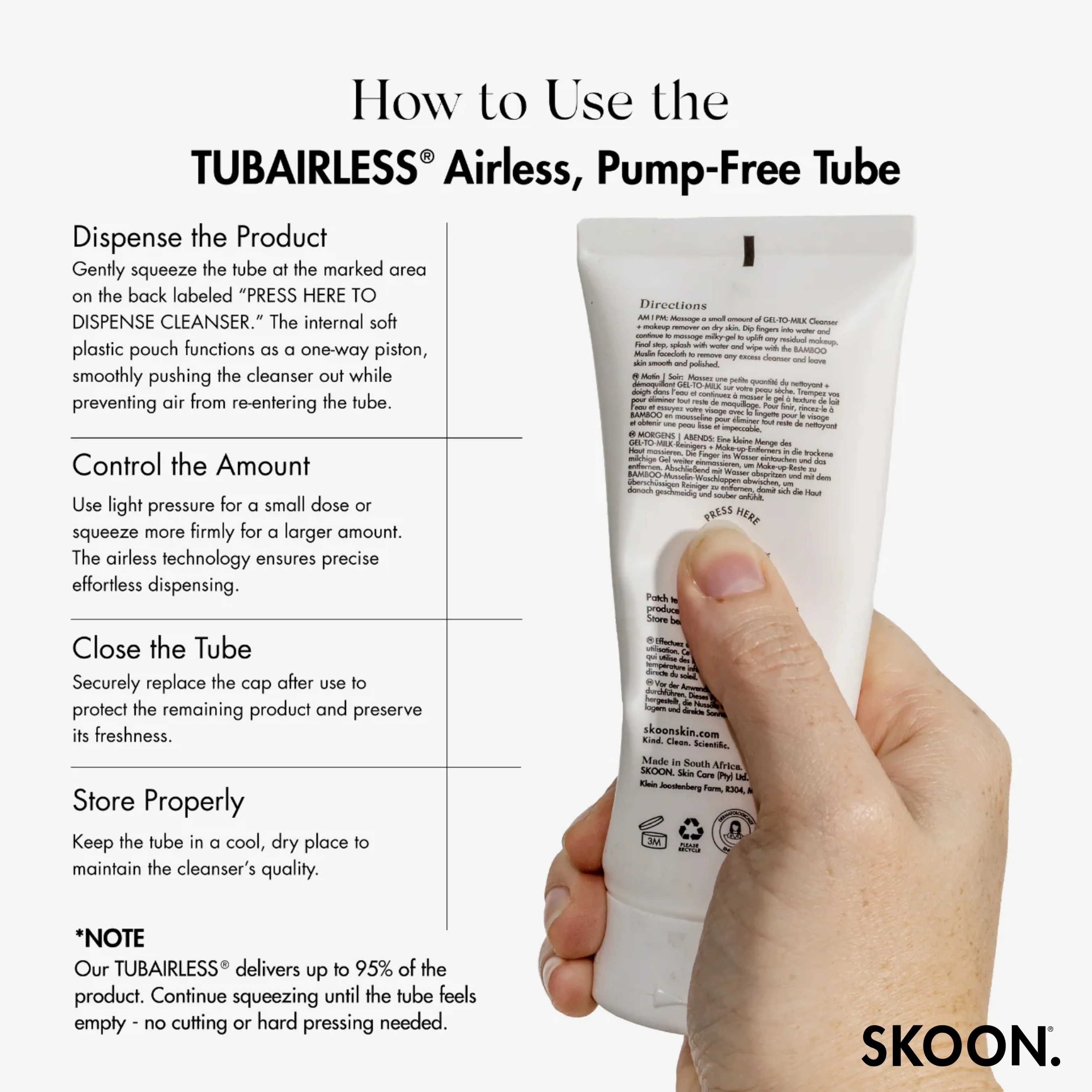 SKOON - Gel-To-Milk 100ml - Image 9