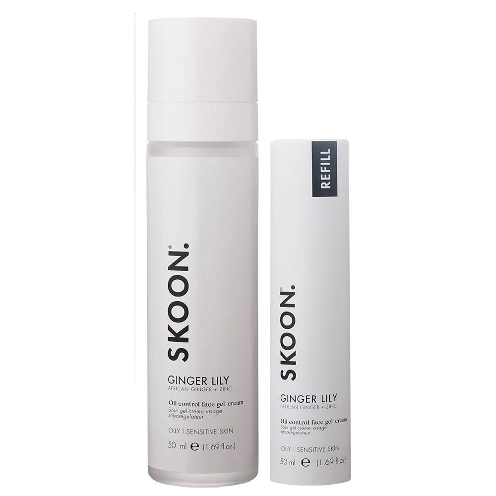 SKOON - Ginger Lily Face Gel/Cream Oil Control Refill 50ml