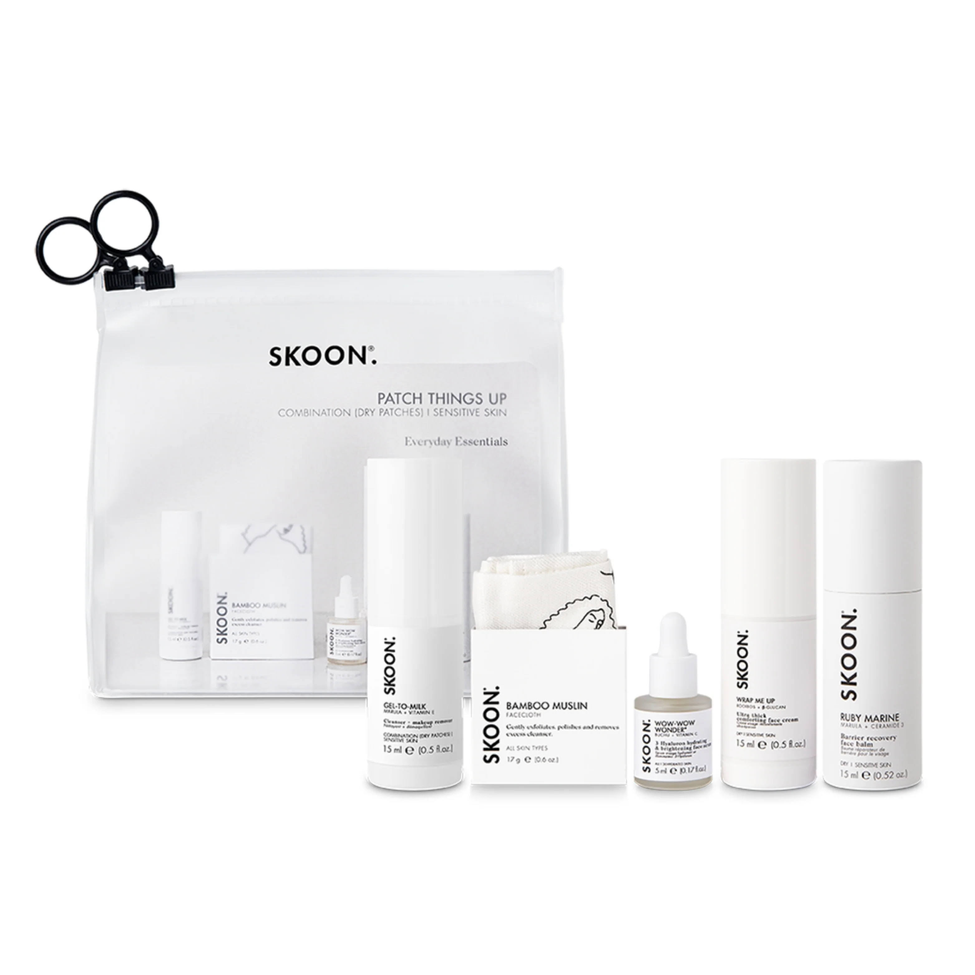 SKOON - Patch Things Up Combination (Dry Patches) + Sensitive Skin Set