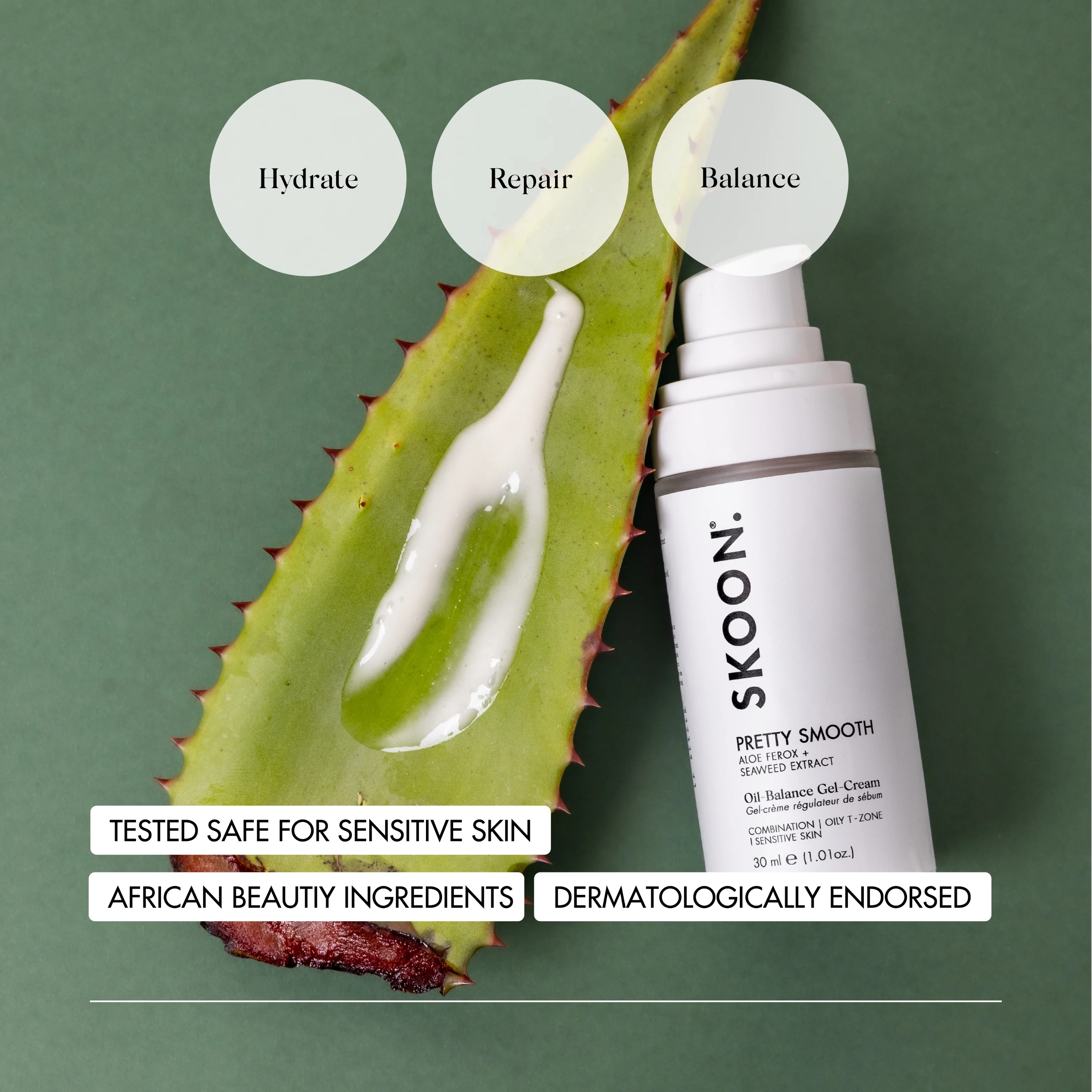 SKOON - Pretty Smooth Oil-Balance Gel-Cream 30ml - Image 9