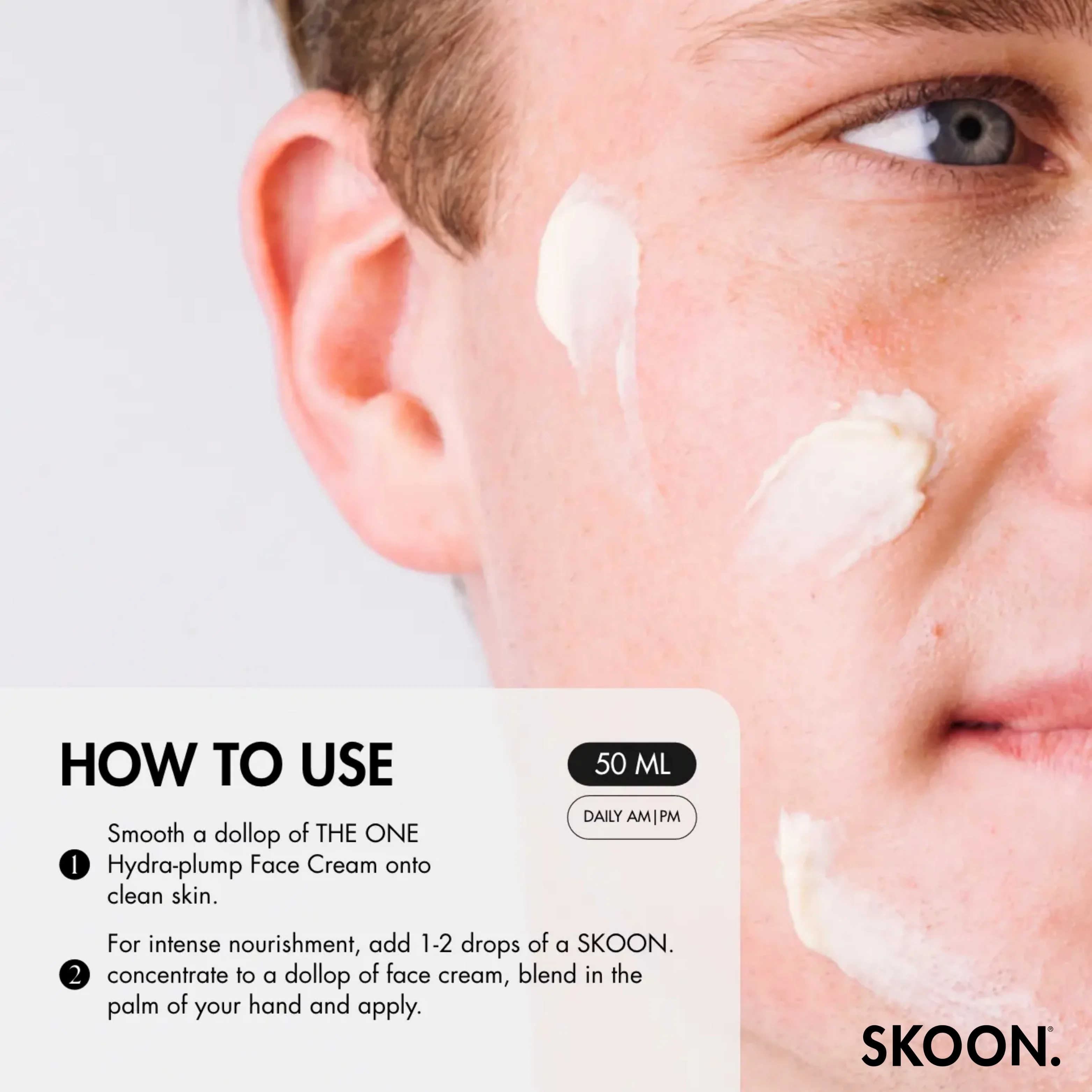 SKOON - The One Face Cream Hydra Plump 50ml - Image 4