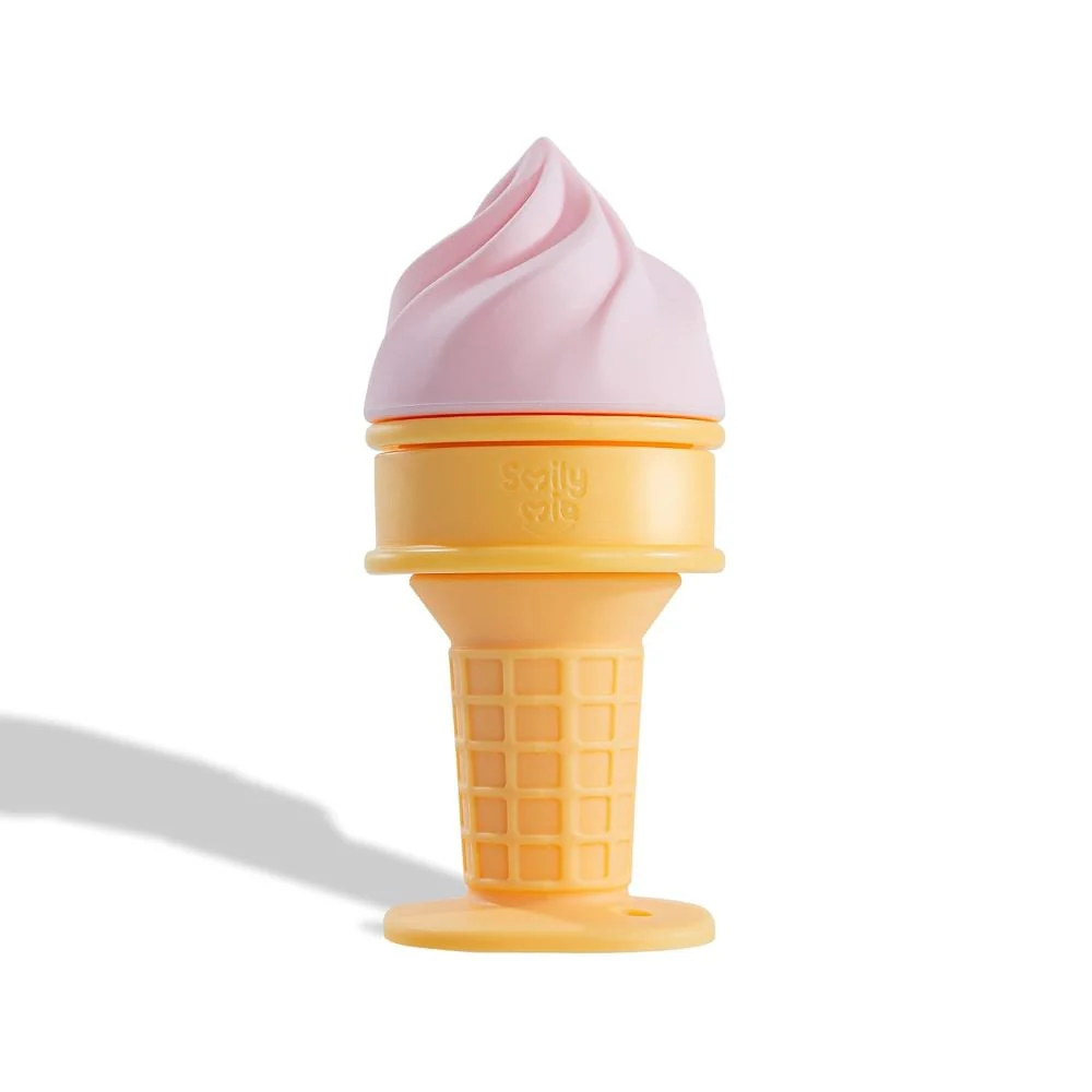 Smily Mia - Ice Cream Freezable Teether Peach - Image 2