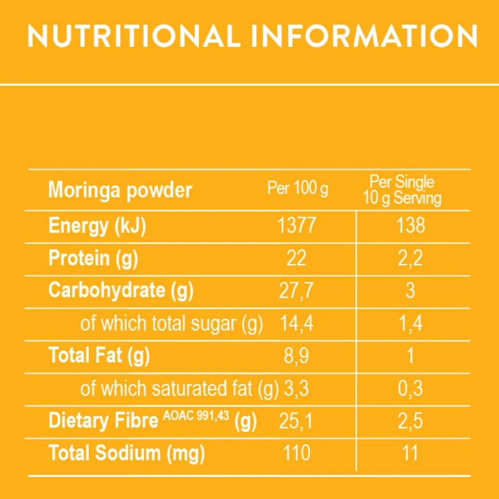 Soaring Free - Moringa Powder Wildcrafted 200g - Image 2