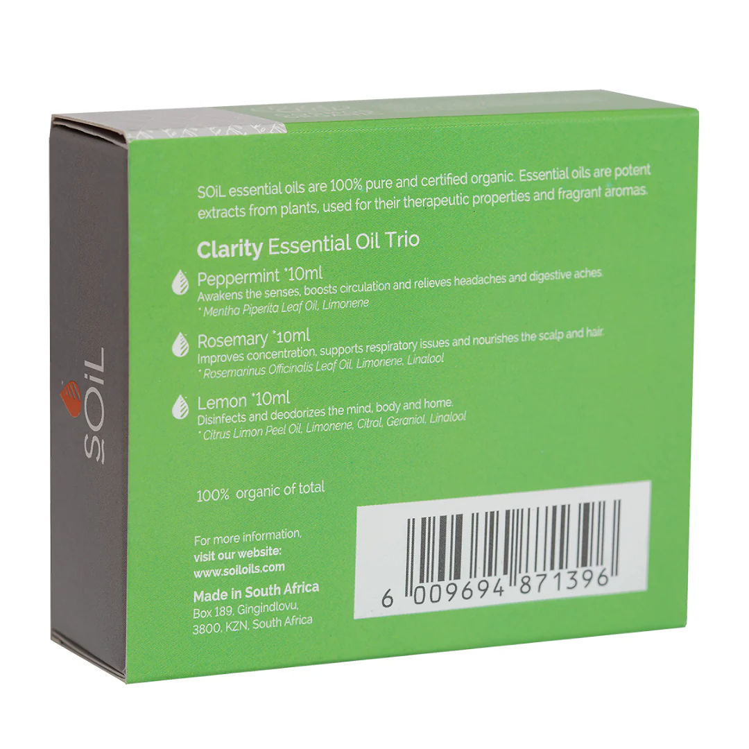 Soil - Essential Oil Trio Box Clarity - Image 3