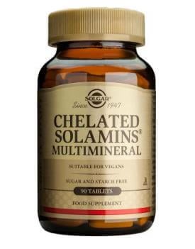 Solgar - Chelated Solamins M/Mineral 90s