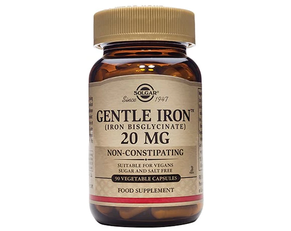 Solgar - Gentle Iron 20mg 90s