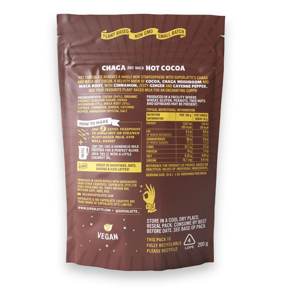Superlatte - Latte Chaga & Maca 200g - Image 2