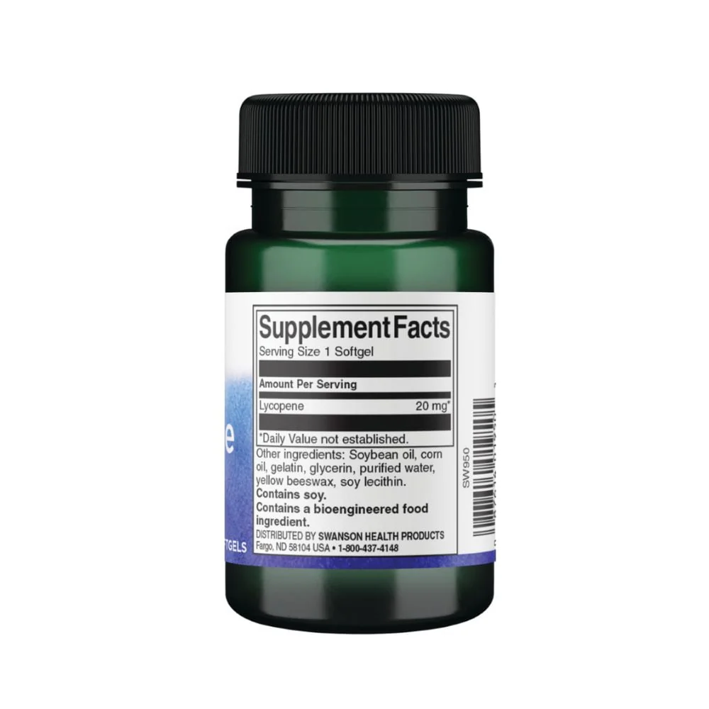 Swanson - Lycopene 20mg 60s - Image 2