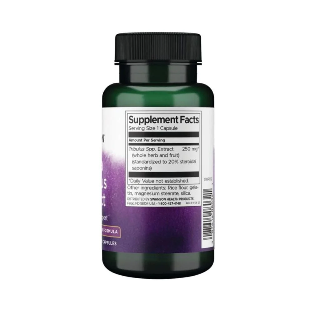 Swanson - Mega Tribulus Extract 250mg 60s - Image 2