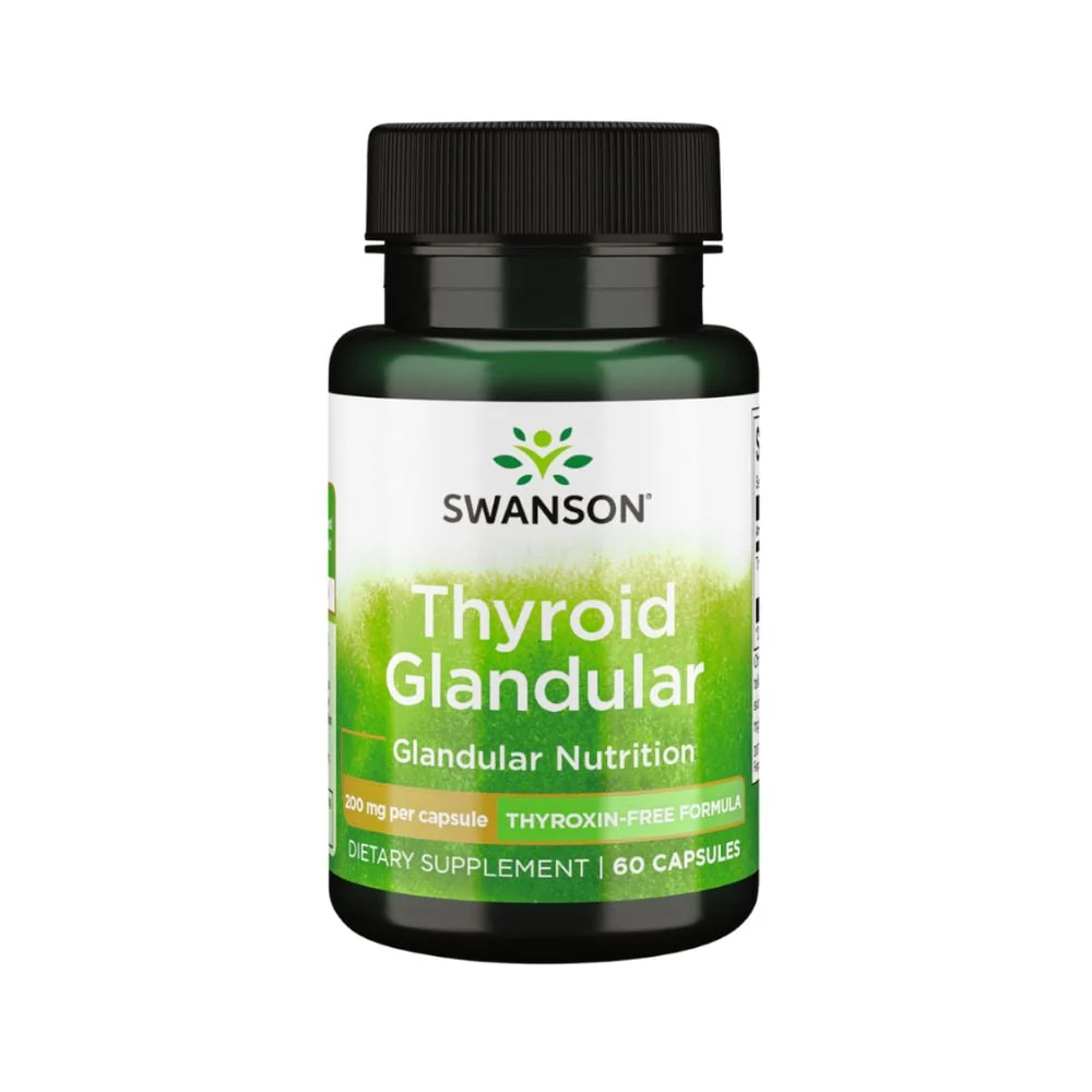 Swanson - Thyroid Glandular 200mg 60s