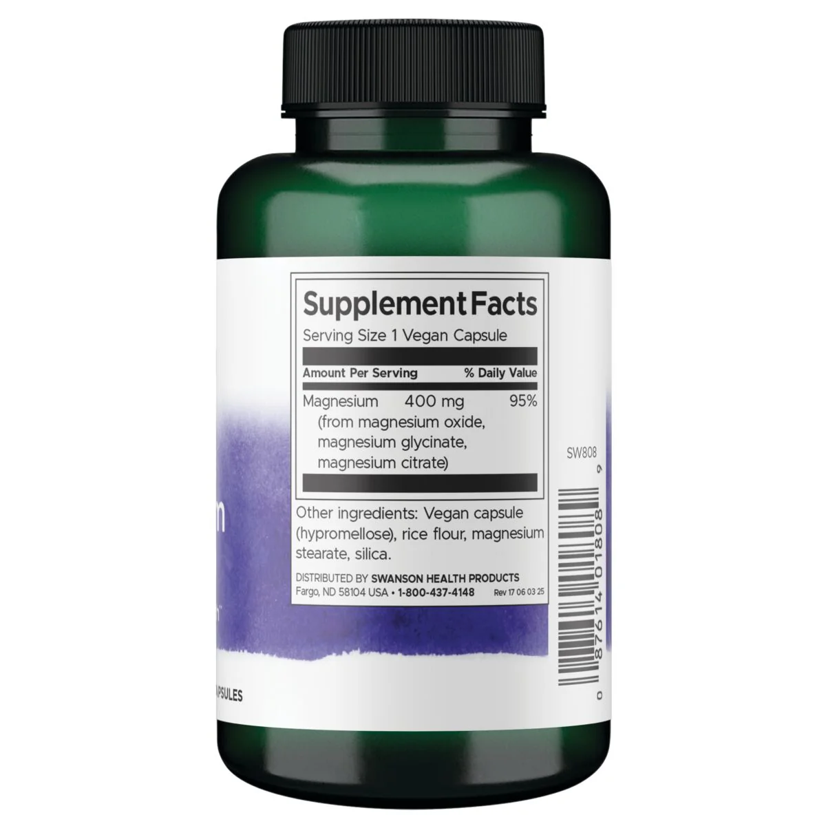 Swanson - Triple Magnesium Complex 100s - Image 2