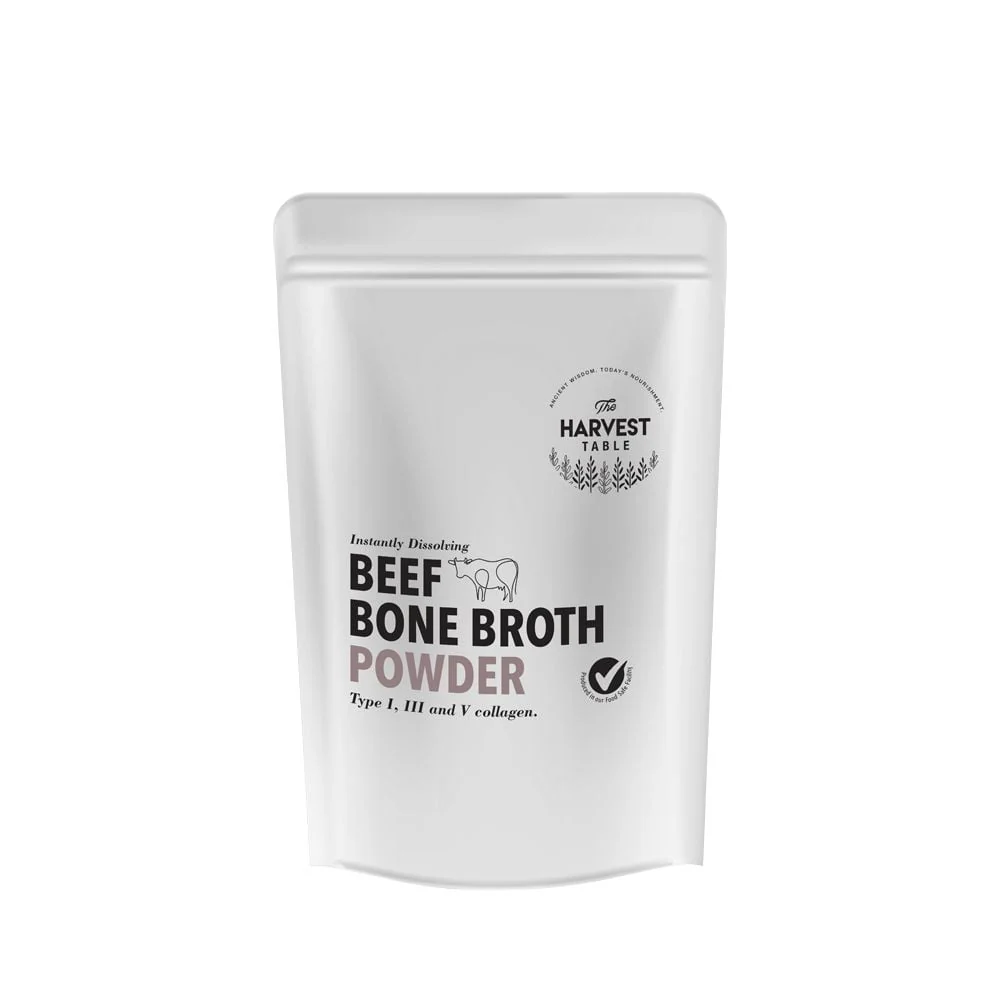 The Harvest Table - Beef Bone Broth Pouch 150g